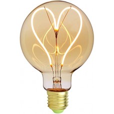 Heka Kalpli G125 Dimmerlenebilir 6 Watt Dekoratif Rustik Ampul KALPLİ LED AMPUL